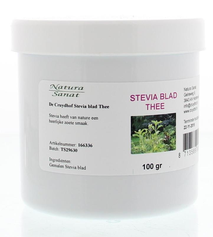 Cruydhof Stevia blad thee (100 gr) Top Merken Winkel